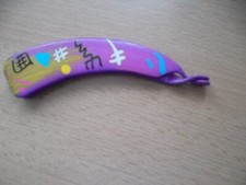 Bananenspange mit Muster,  lila, Neu