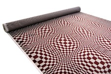 Porsche Pascha Stoff fabric tissu tela tessuto Sitzbezug kariert rot red rosso