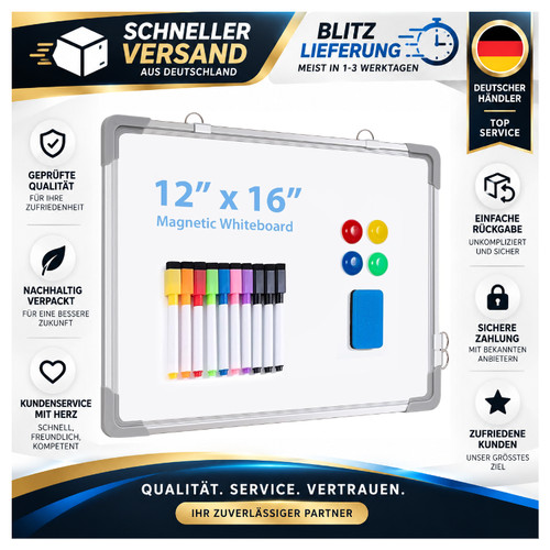 Magnetisches whiteboard 40x30 - magnetisches,