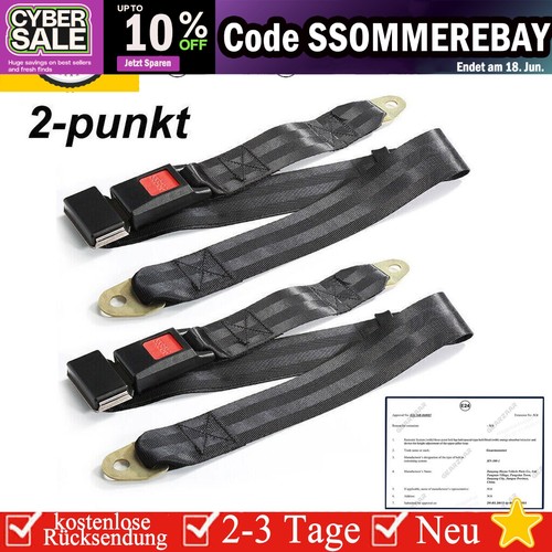 Sicherheitsgurt punkt - 2x,