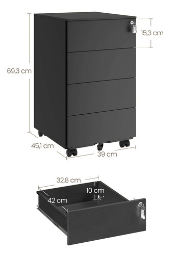 Songmics rollcontainer - songmics,