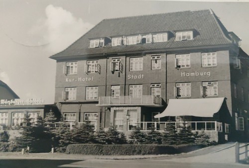 Ansichtskarte nordseebad - ansichtskarte, st