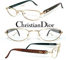 DIOR BRILLE GOLD BRAUN CD 3511