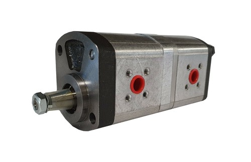 Hydraulik doppelpumpe f - hydraulik, p.