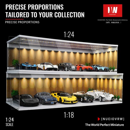 Diorama diecast garage - 1/18,