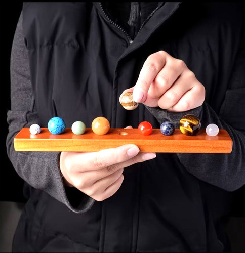 Kristall set planeten kugel - kristall,