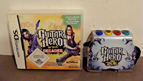Nintendo guitar hero - ds, hero-on