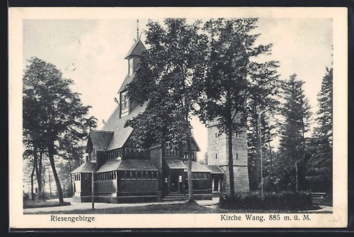 Ansichtskarte wang - ansichtskarte,