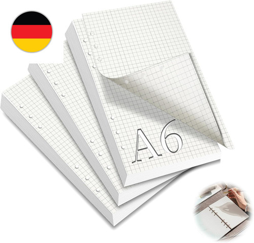 Nachfüllpapier ringbuch 6 - nachfüllpapier, a6
