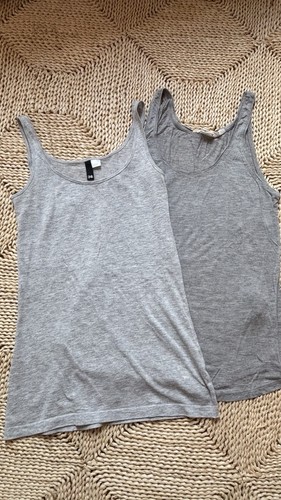 Logg top grau s - h&m,