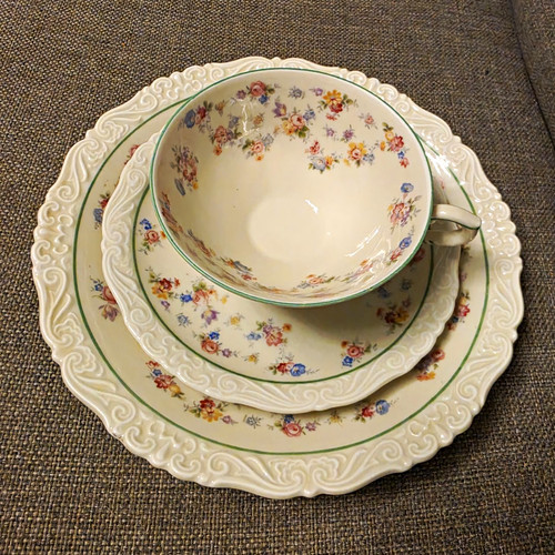 Vintage kaffeegedeck rudolf - vintage,
