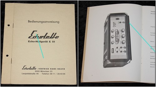 Echolette echo hallgerät - echolette, e