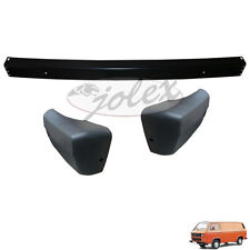 Stoßstange hinten schwarz mit