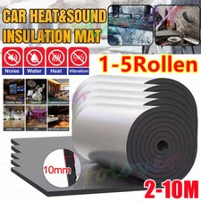 10M Auto Schaumstoff Schalldämmung Dämmmatte Isolierung,Selbstklebend 10mm Dick