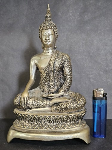 Antike bronze buddha - bronze, statue