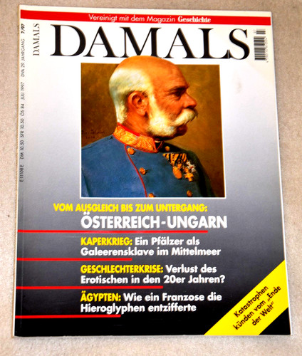 Zeitschrift damals 29 - zeitschrift,, damals,