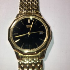 Citizen Armbanduhr Quartz Herren Gold Base Metal YP 3010036