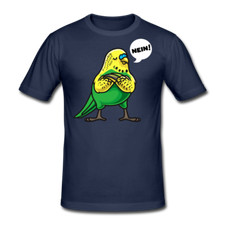 Sturer Wellensittich Papagei |