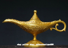 Aladin Genie Oil Lamps Bronze