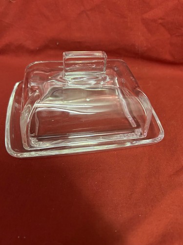 Edle butterdose aus glas - edle, v