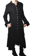 13 CATS WOLLMANTEL GOTHIK