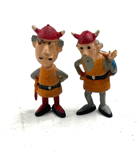 Vintage spielfiguren wickinger - vintage,