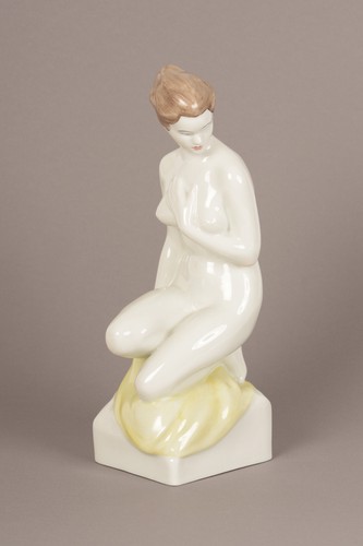 Porzellan figur weiblicher - porzellan,