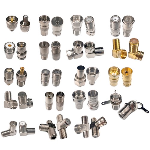 Anschluss uhf stecker auf - rf-anschluss, f-uhf-stecker