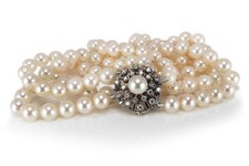 Perlenkette Akoyaperlen