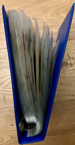 Album mit alten briefen - 98, und