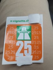 Schweizer vignette 2025 - schweizer,