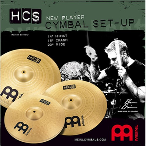 Meinl becken set - meinl, 14"
