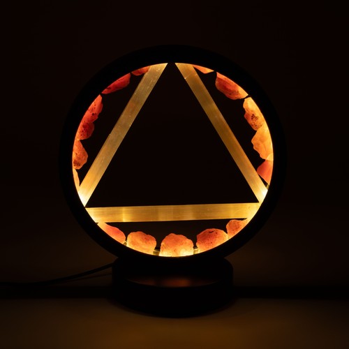 Edelstein heiligenschein lampe - edelstein,