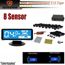 8 Sensoren LCD Einparkhilfe