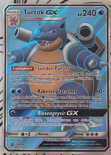Pokémon tcg turtok - gx, sm189