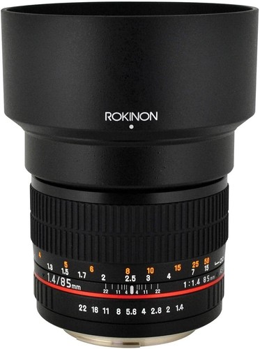 Rokinon 85mm nikon - rokinon, f