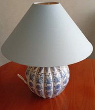 Tischlampe Keramik weiß