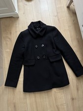 Schwarzer Hallhuber Mantel aus