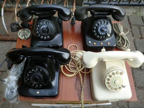 Siemens w48 bakelittelefon - ,