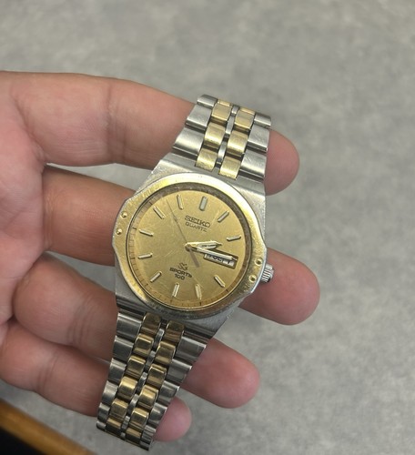 Seiko sport 100 vintage uhr - sq,