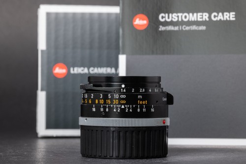 Leica 35mm 4 summilux - 1.4,