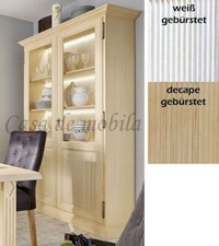 Massivholz vitrine - massivholz,