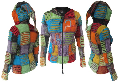 Patchwork hippie stickerei - hippie,