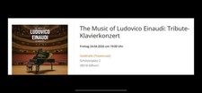 2 Karten Ludovico Einaudi