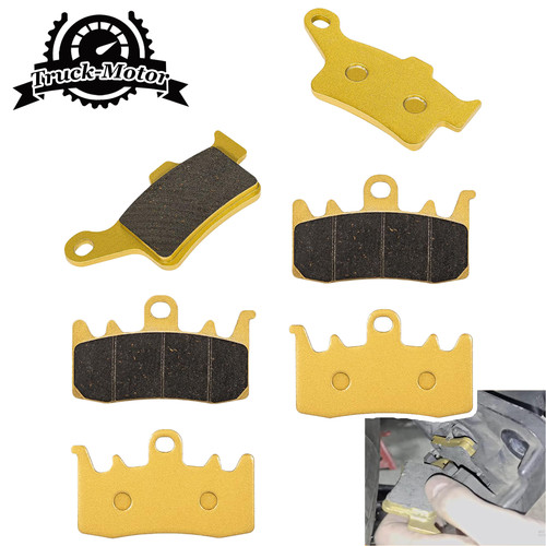 Set front rear brake pads - 3,