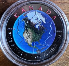 1oz Silber Canada Maple Leaf North America 2017, Auflage 100 Stück 