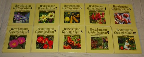 10x bertelsmann gartenlexikon - bertelsmann,