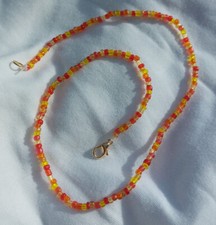 Perlenkette Sommerfarben