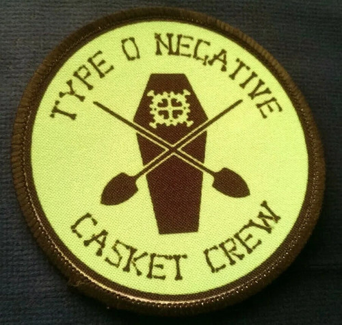 Type negative patch goth - o,