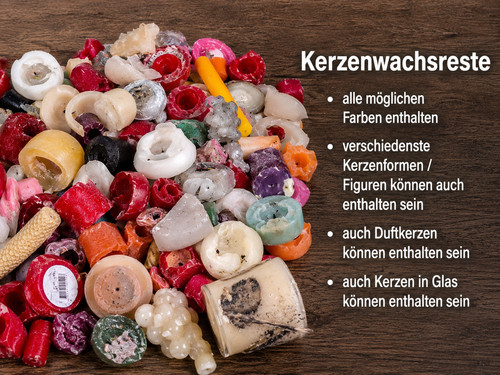 Kerzenwachsreste kerzenreste - kerzenwachsreste,